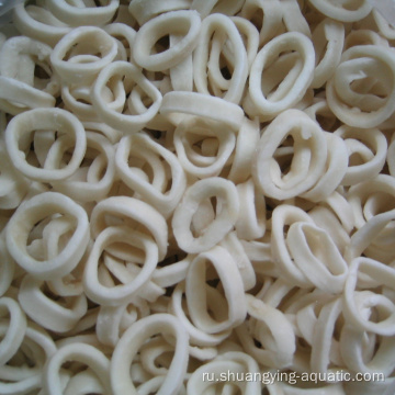 Frozen Raw Illex Squid Ring IQF 3-5 см.